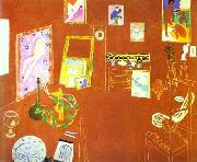 L Atelier Rouge Henri Matisse